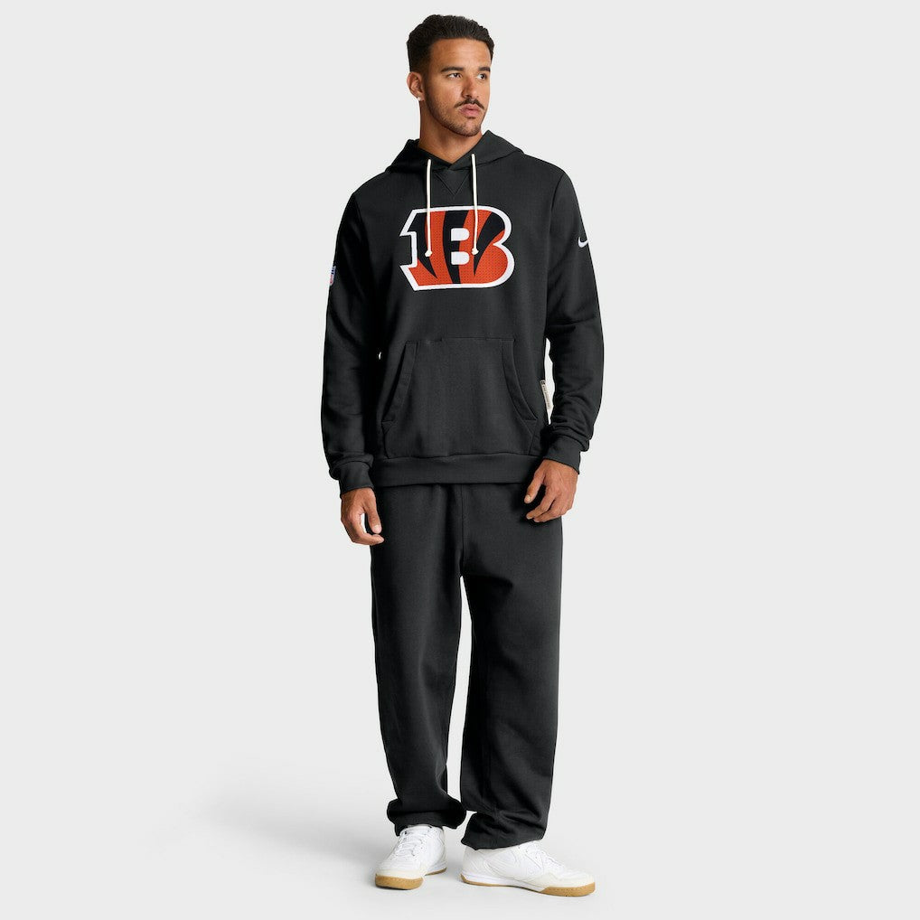 Nike Cincinnati Bengals Sideline Standard Issue Initial Home Dri-FIT Hoodie Black