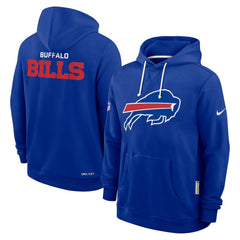 Nike Buffalo Bills Sideline Standard Issue Initial Home Dri-FIT Hoodie Royal