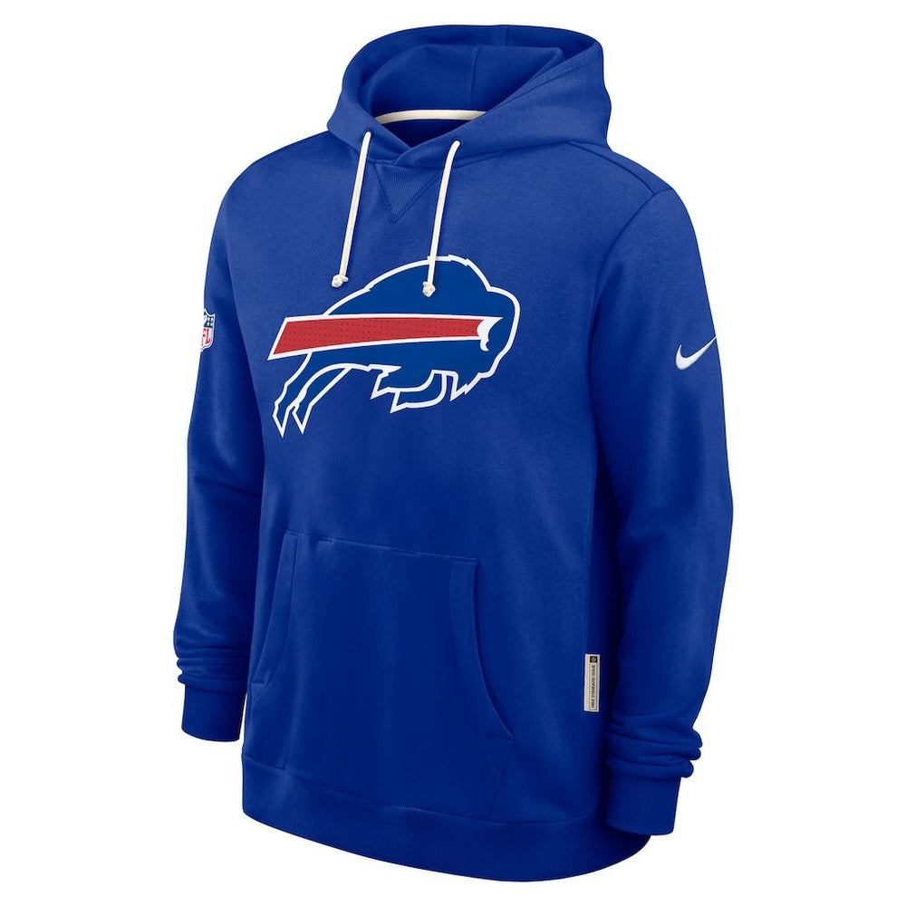 Nike Buffalo Bills Sideline Standard Issue Initial Home Dri-FIT Hoodie Royal