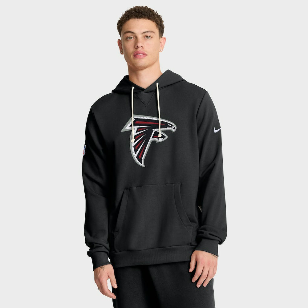 Nike Atlanta Falcons Sideline Standard Issue Initial Home Dri-FIT Hoodie Black