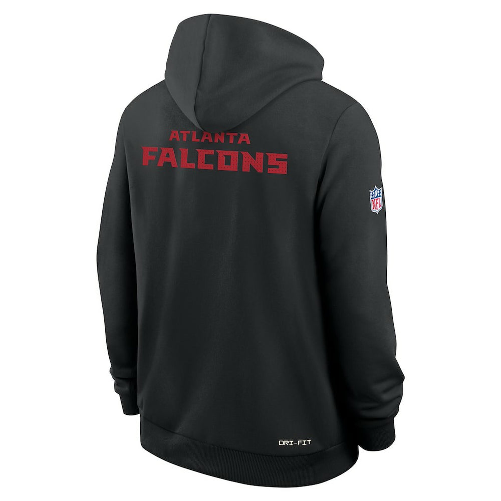 Nike Atlanta Falcons Sideline Standard Issue Initial Home Dri-FIT Hoodie Black