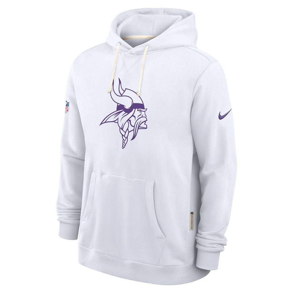 Nike Minnesota Vikings Sideline Standard Issue Alt 2 Dri-FIT Hoodie White