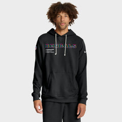 Nike Cincinnati Bengals 2025 NFL Crucial Catch Sideline Standard Issue Dri-FIT Hoodie Black