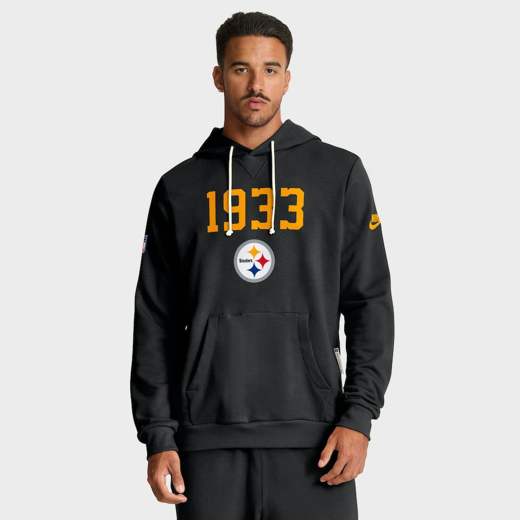 Nike Pittsburgh Steelers Sideline Standard Issue Alt 2 Dri-FIT Hoodie Black