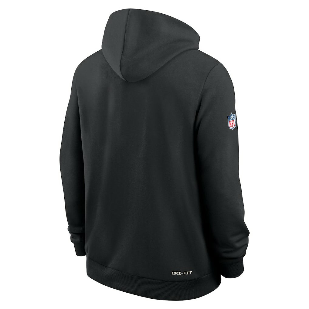 Nike Pittsburgh Steelers Sideline Standard Issue Alt 2 Dri-FIT Hoodie Black