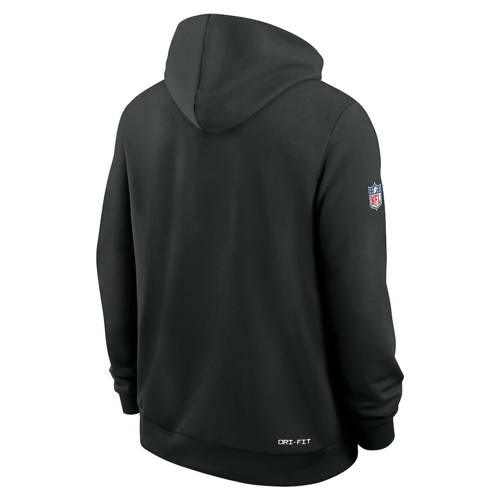 Nike Pittsburgh Steelers Sideline Standard Issue Alt 2 Dri-FIT Hoodie Black