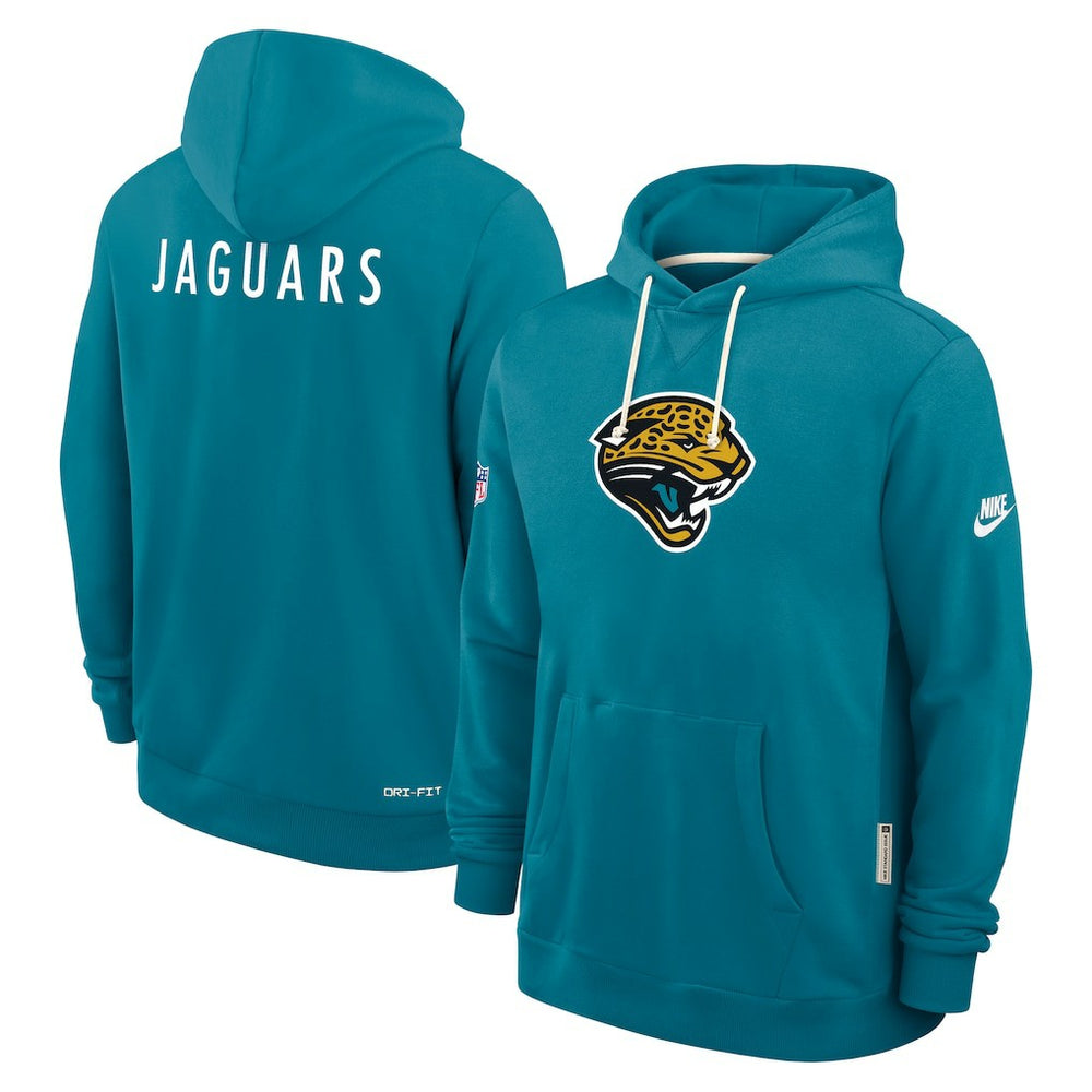 Nike Jacksonville Jaguars Sideline Standard Issue Alt 2 Dri-FIT Hoodie Teal