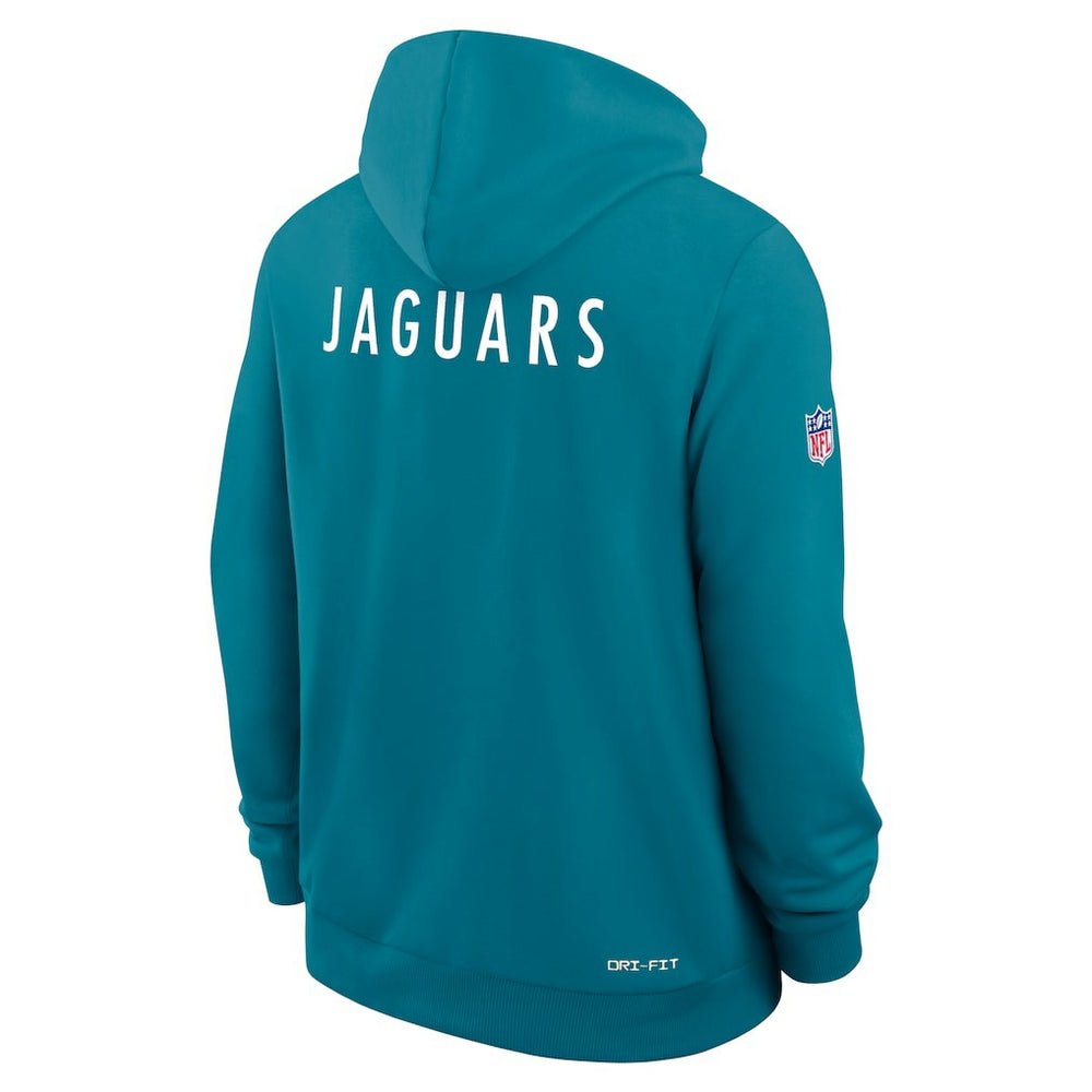 Nike Jacksonville Jaguars Sideline Standard Issue Alt 2 Dri-FIT Hoodie Teal