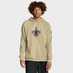 Nike New Orleans Saints Sideline Standard Issue Alt 2 Dri-FIT Hoodie Gold