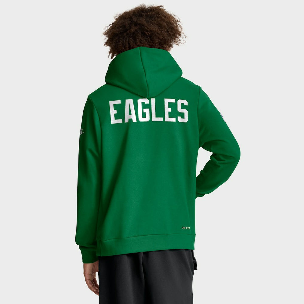 Nike Philadelphia Eagles Sideline Standard Issue Alt 2 Dri-FIT Hoodie Kelly Green