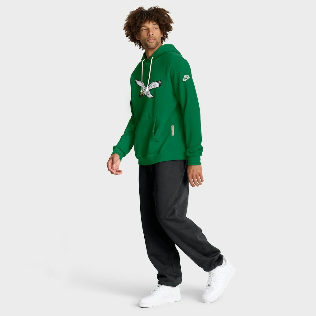 Nike Philadelphia Eagles Sideline Standard Issue Alt 2 Dri-FIT Hoodie Kelly Green