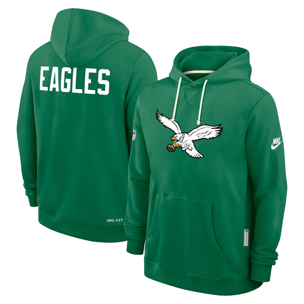 Nike Philadelphia Eagles Sideline Standard Issue Alt 2 Dri-FIT Hoodie Kelly Green