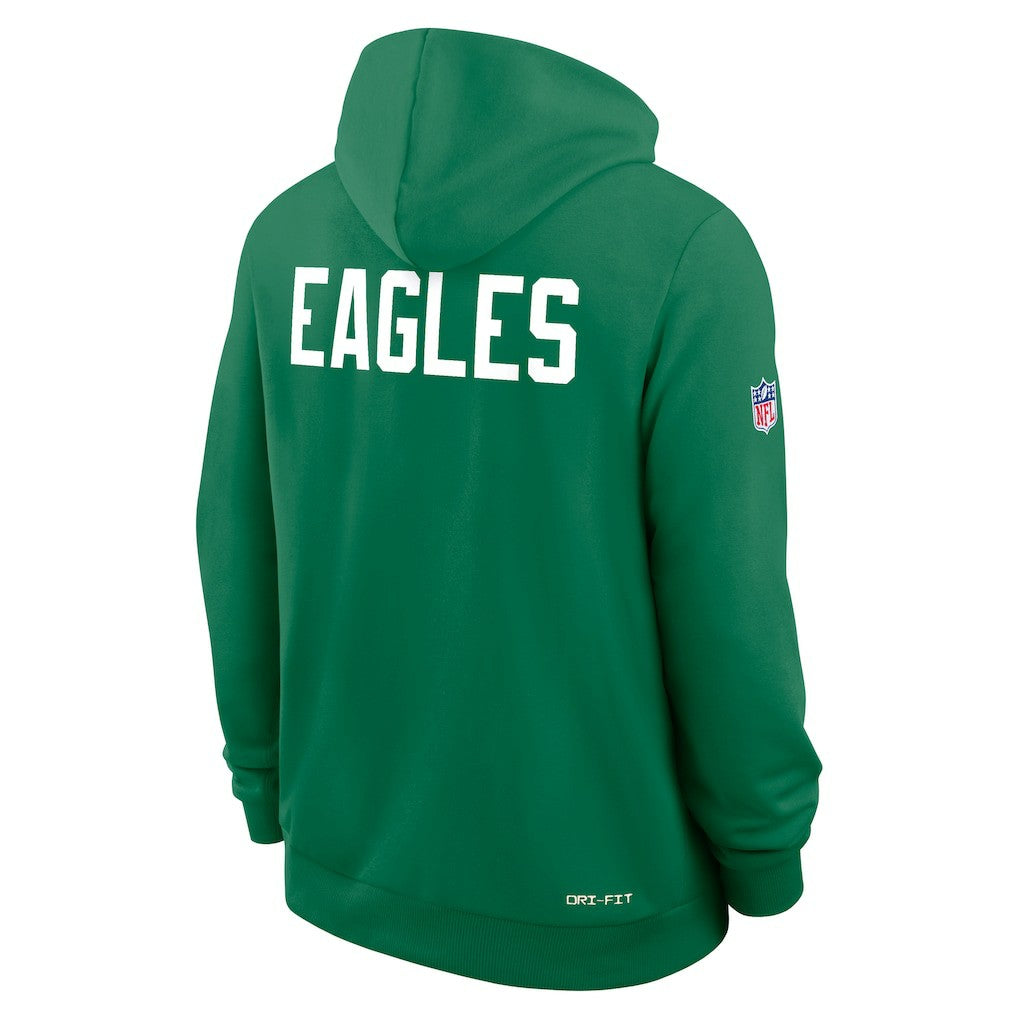 Nike Philadelphia Eagles Sideline Standard Issue Alt 2 Dri-FIT Hoodie Kelly Green