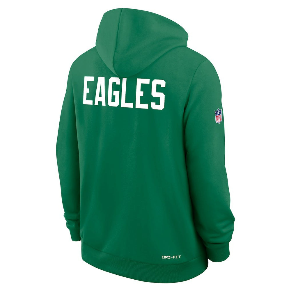 Nike Philadelphia Eagles Sideline Standard Issue Alt 2 Dri-FIT Hoodie Kelly Green