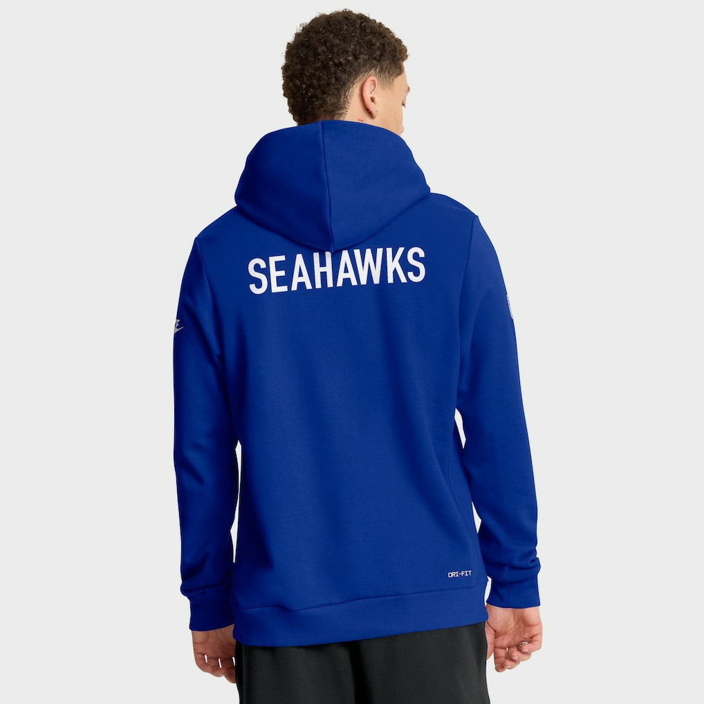 Nike Seattle Seahawks Sideline Standard Issue Alt 2 Dri-FIT Hoodie Royal
