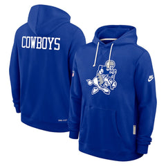 Nike Dallas Cowboys Sideline Standard Issue Alt 2 Dri-FIT Hoodie Royal