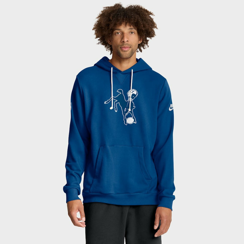 Nike Indianapolis Colts Sideline Standard Issue Alt 2 Dri-FIT Hoodie Royal