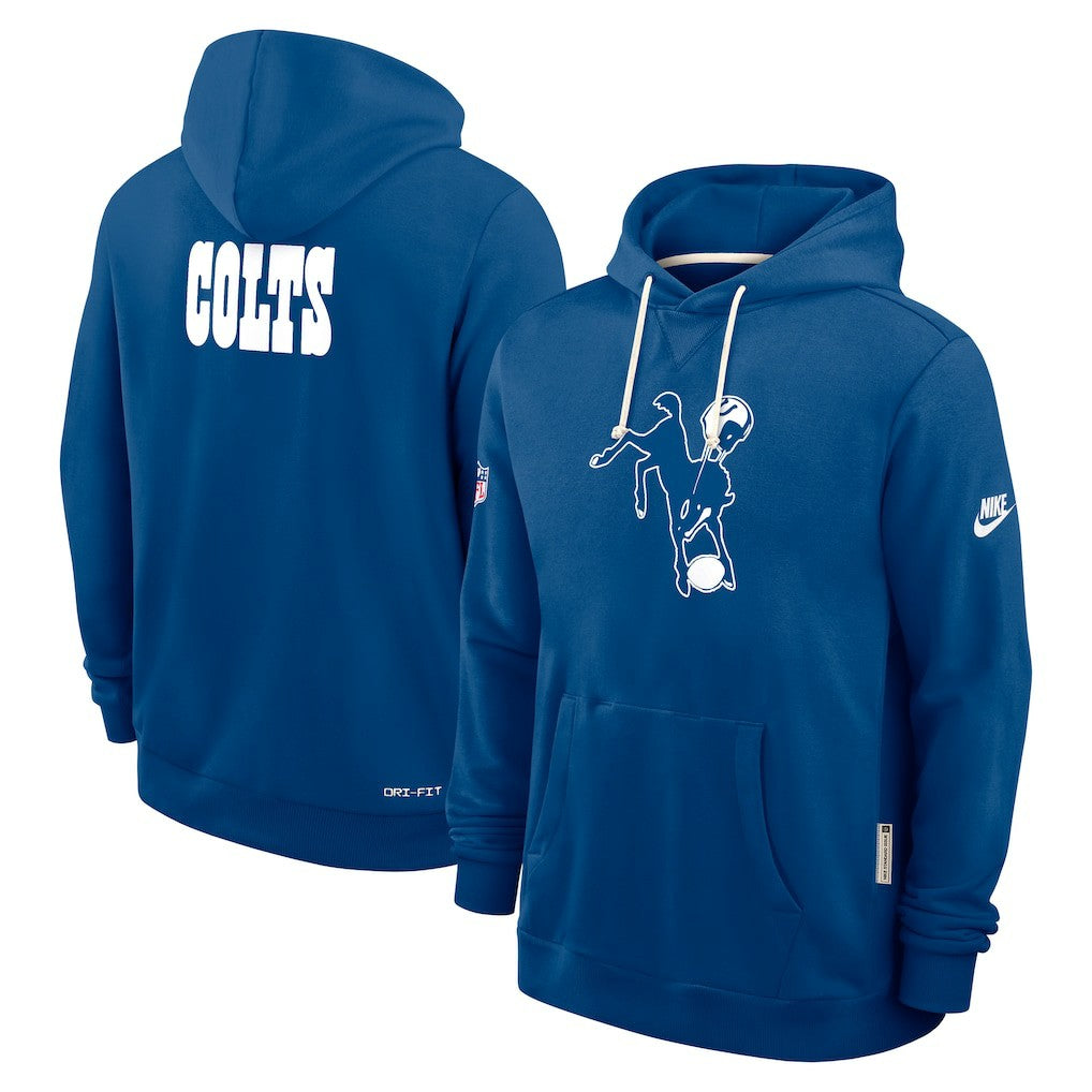 Nike Indianapolis Colts Sideline Standard Issue Alt 2 Dri-FIT Hoodie Royal