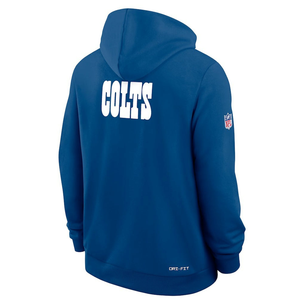 Nike Indianapolis Colts Sideline Standard Issue Alt 2 Dri-FIT Hoodie Royal