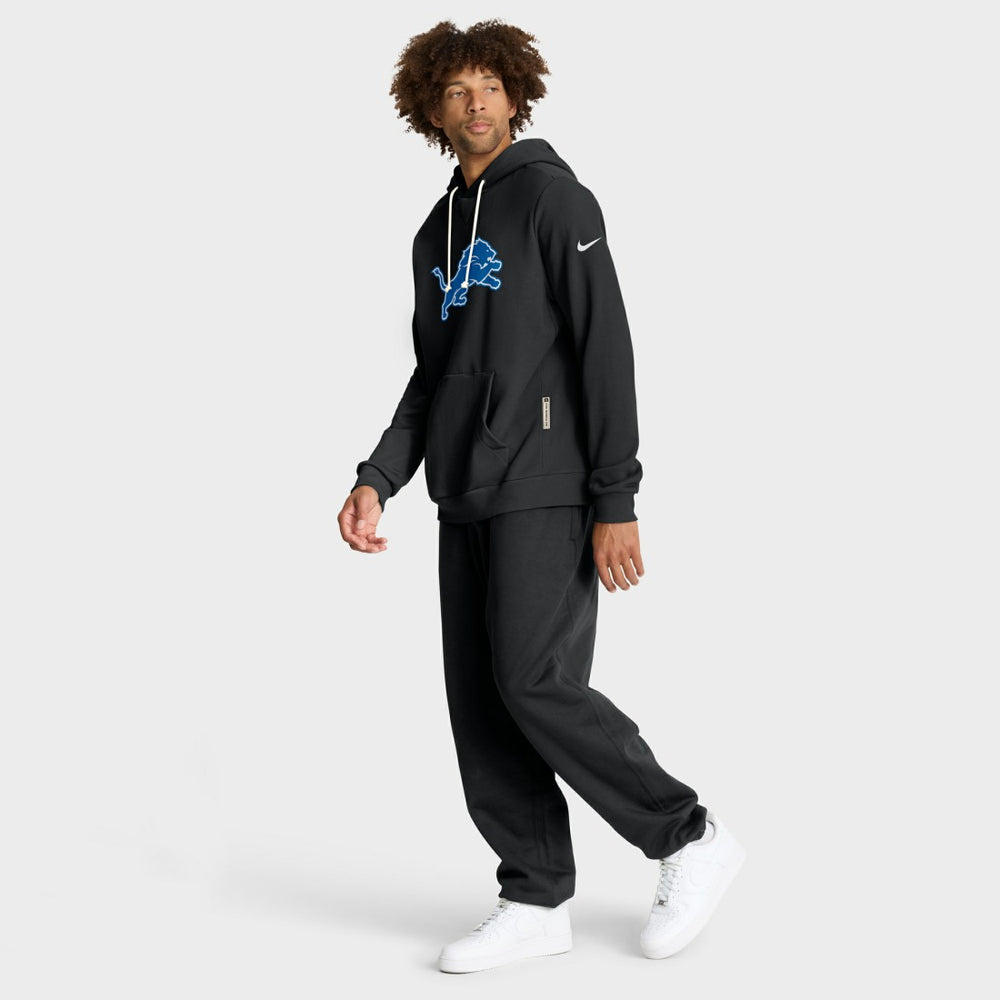 Nike Detroit Lions Sideline Standard Issue Alt 2 Dri-FIT Hoodie Black