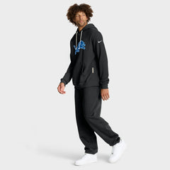 Nike Detroit Lions Sideline Standard Issue Alt 2 Dri-FIT Hoodie Black