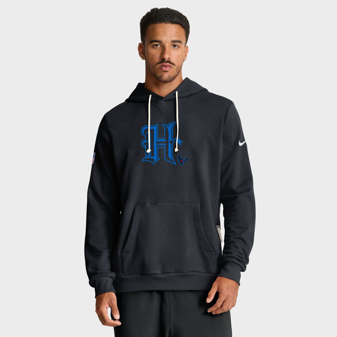 Nike Houston Texans Sideline Standard Issue Alt 2 Dri-FIT Hoodie Navy