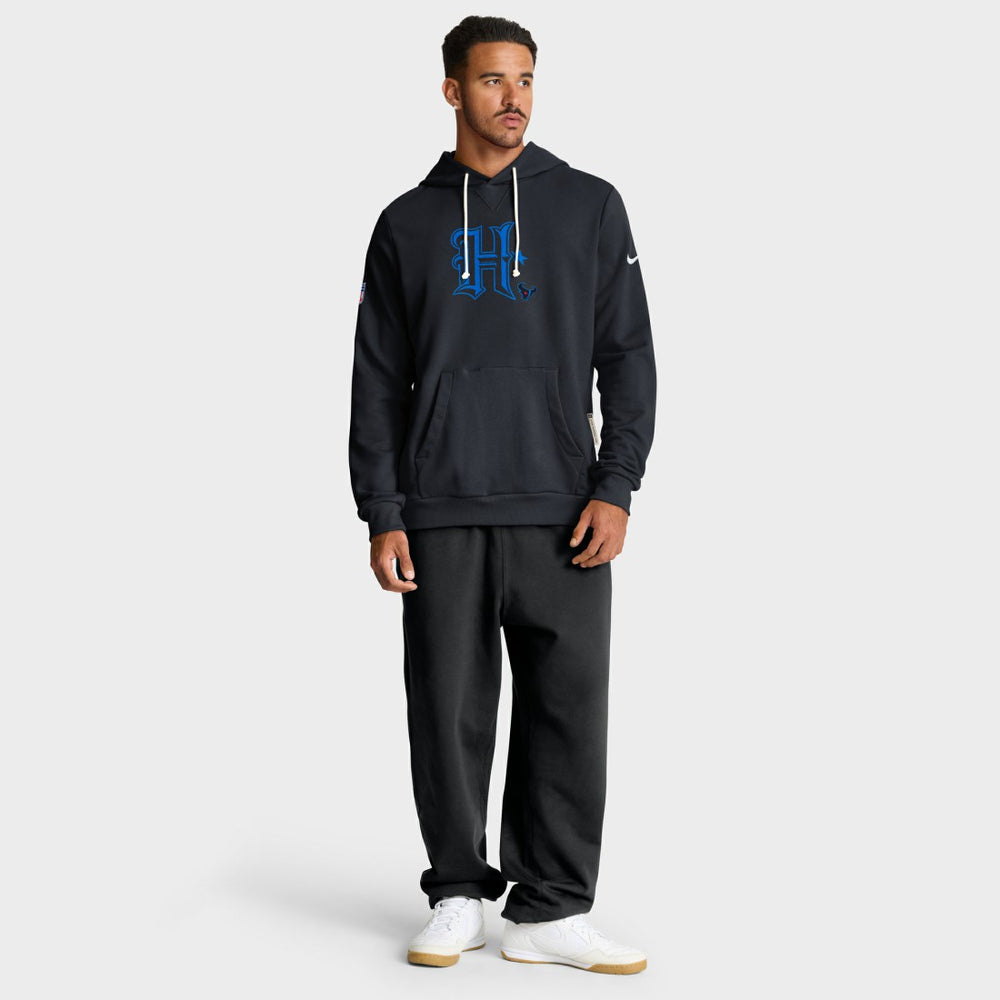 Nike Houston Texans Sideline Standard Issue Alt 2 Dri-FIT Hoodie Navy