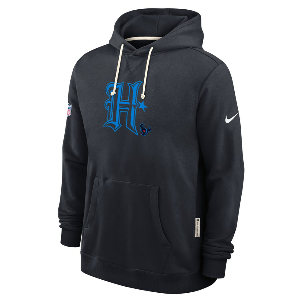 Nike Houston Texans Sideline Standard Issue Alt 2 Dri-FIT Hoodie Navy