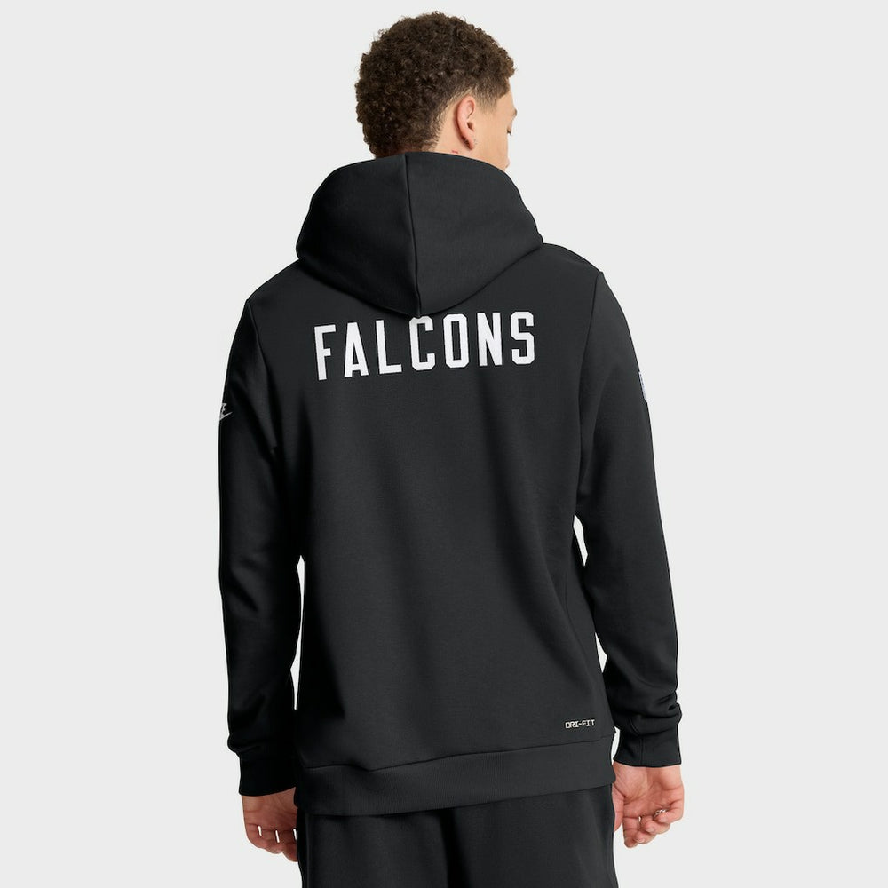 Nike Atlanta Falcons Sideline Standard Issue Alt 2 Dri-FIT Hoodie Black