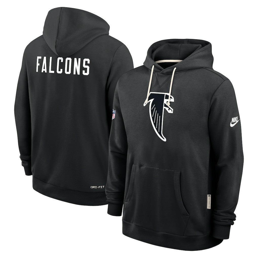 Nike Atlanta Falcons Sideline Standard Issue Alt 2 Dri-FIT Hoodie Black
