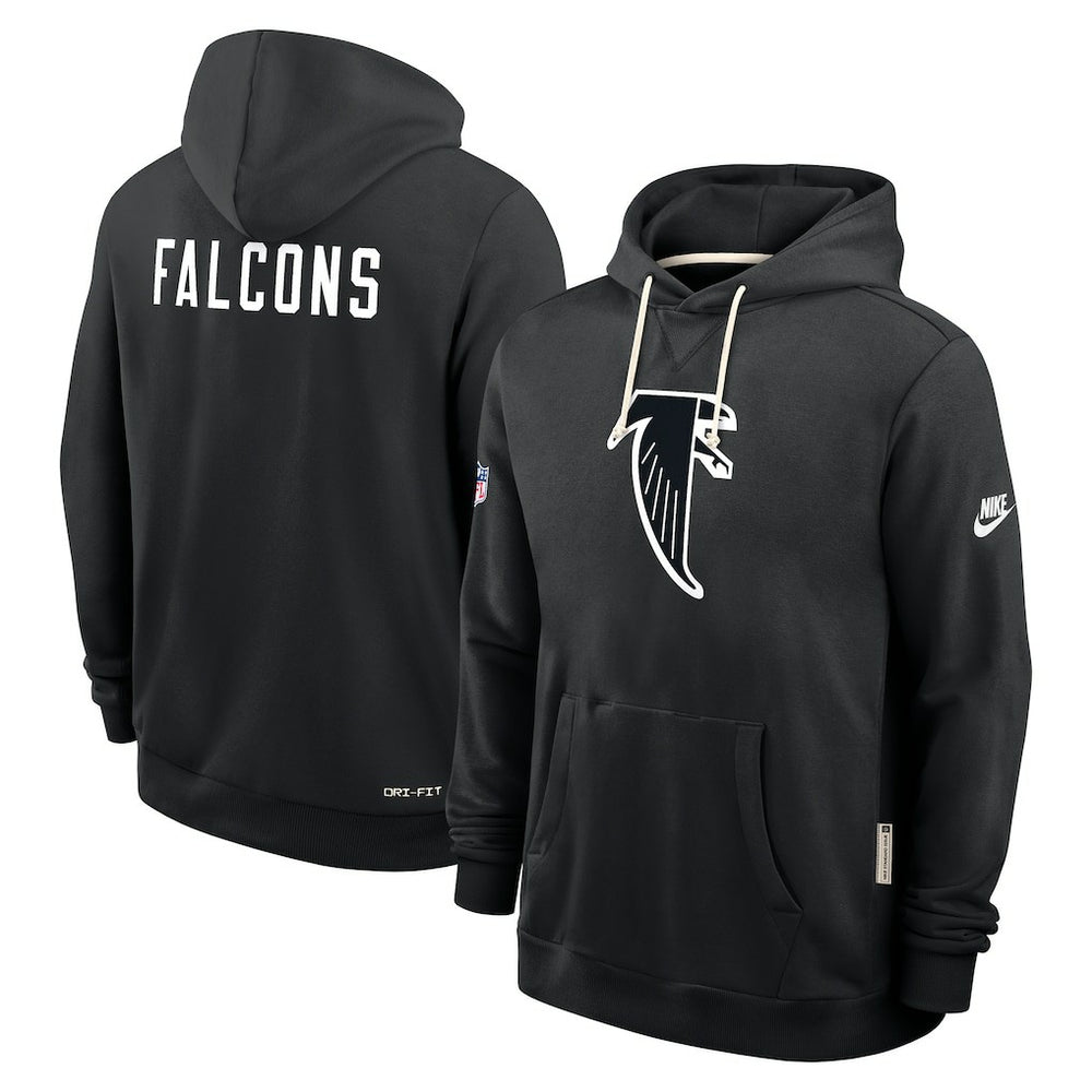 Nike Atlanta Falcons Sideline Standard Issue Alt 2 Dri-FIT Hoodie Black