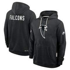 Nike Atlanta Falcons Sideline Standard Issue Alt 2 Dri-FIT Hoodie Black