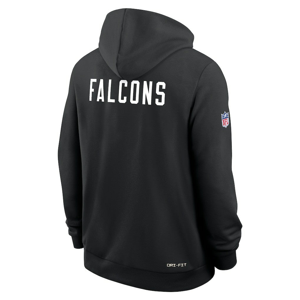 Nike Atlanta Falcons Sideline Standard Issue Alt 2 Dri-FIT Hoodie Black