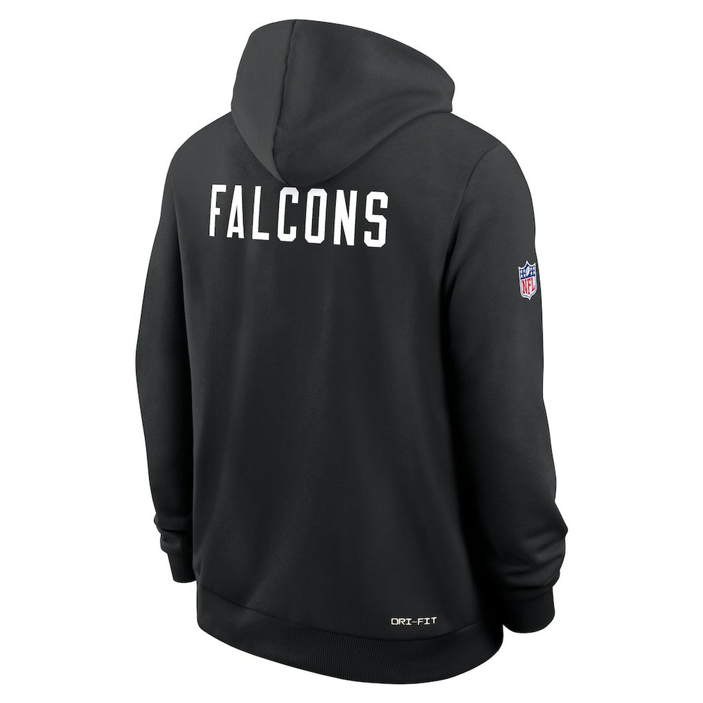 Nike Atlanta Falcons Sideline Standard Issue Alt 2 Dri-FIT Hoodie Black