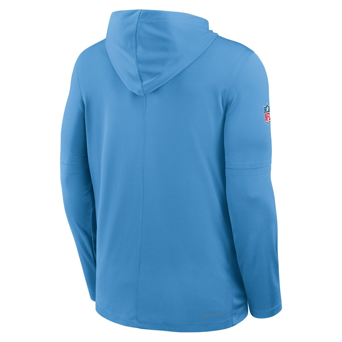 Nike Tennessee Titans Sideline Oilers Throwback Dri-FIT Long Sleeve Hoodie T-Shirt Light Blue
