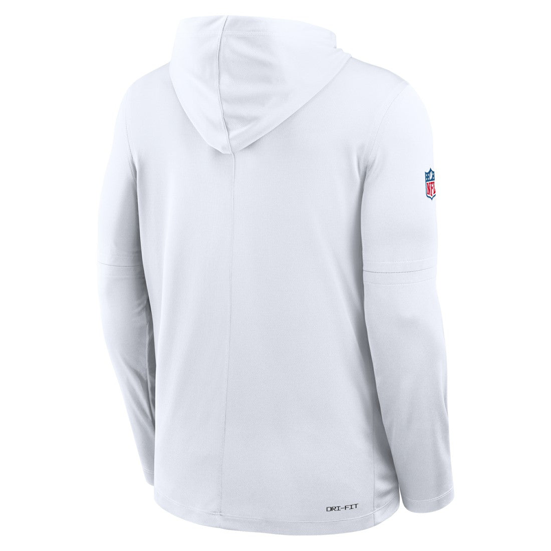 Nike Green Bay Packers Sideline Pure Fury Performance Long Sleeve Hoodie T-Shirt White