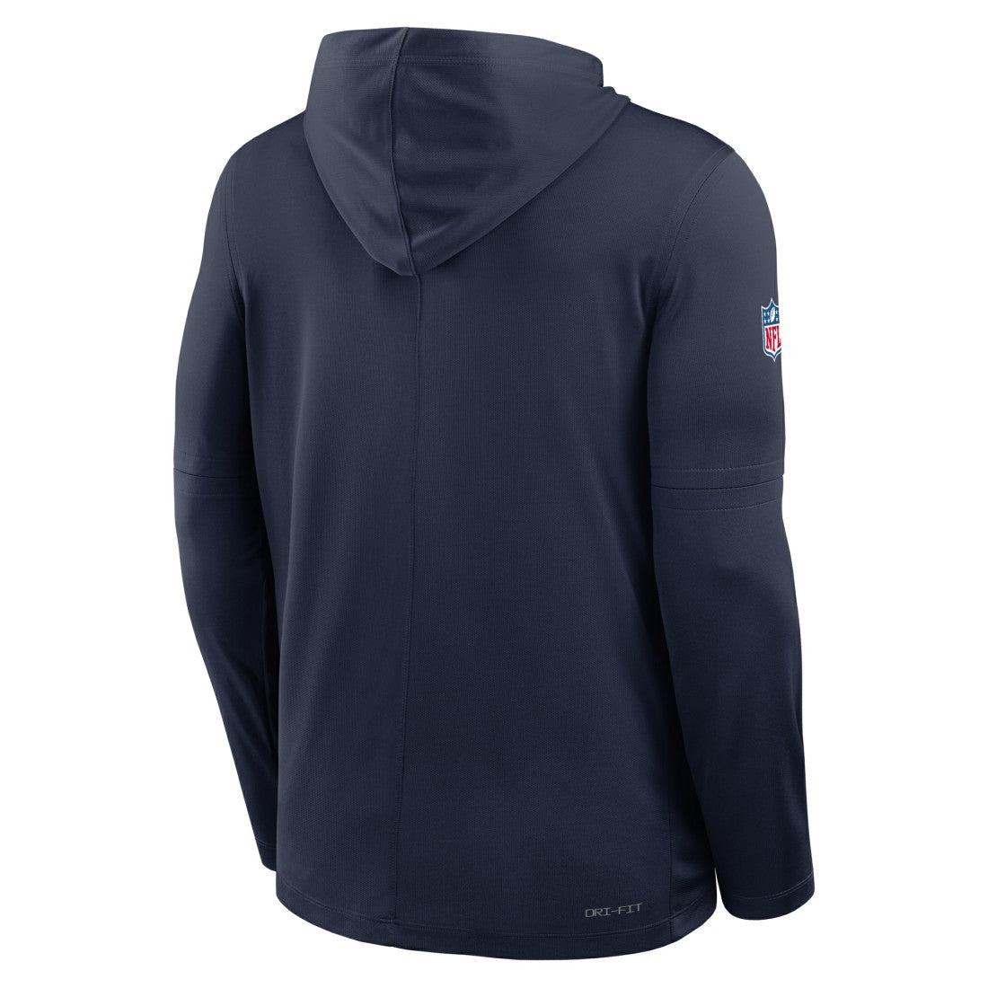 Nike Tennessee Titans Sideline Pure Fury Performance Long Sleeve Hoodie T-Shirt Navy