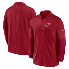 Nike Arizona Cardinals Sideline Dri-FIT Half-Zip Pullover Cardinal