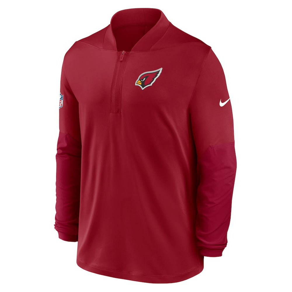 Nike Arizona Cardinals Sideline Dri-FIT Half-Zip Pullover Cardinal