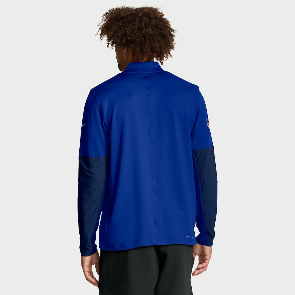 Nike Buffalo Bills Sideline Dri-FIT Half-Zip Pullover Royal