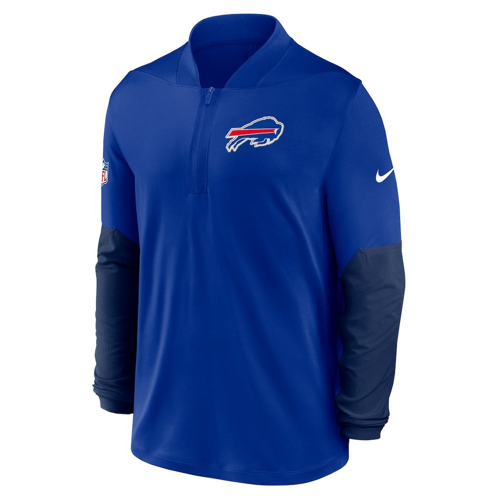 Nike Buffalo Bills Sideline Dri-FIT Half-Zip Pullover Royal