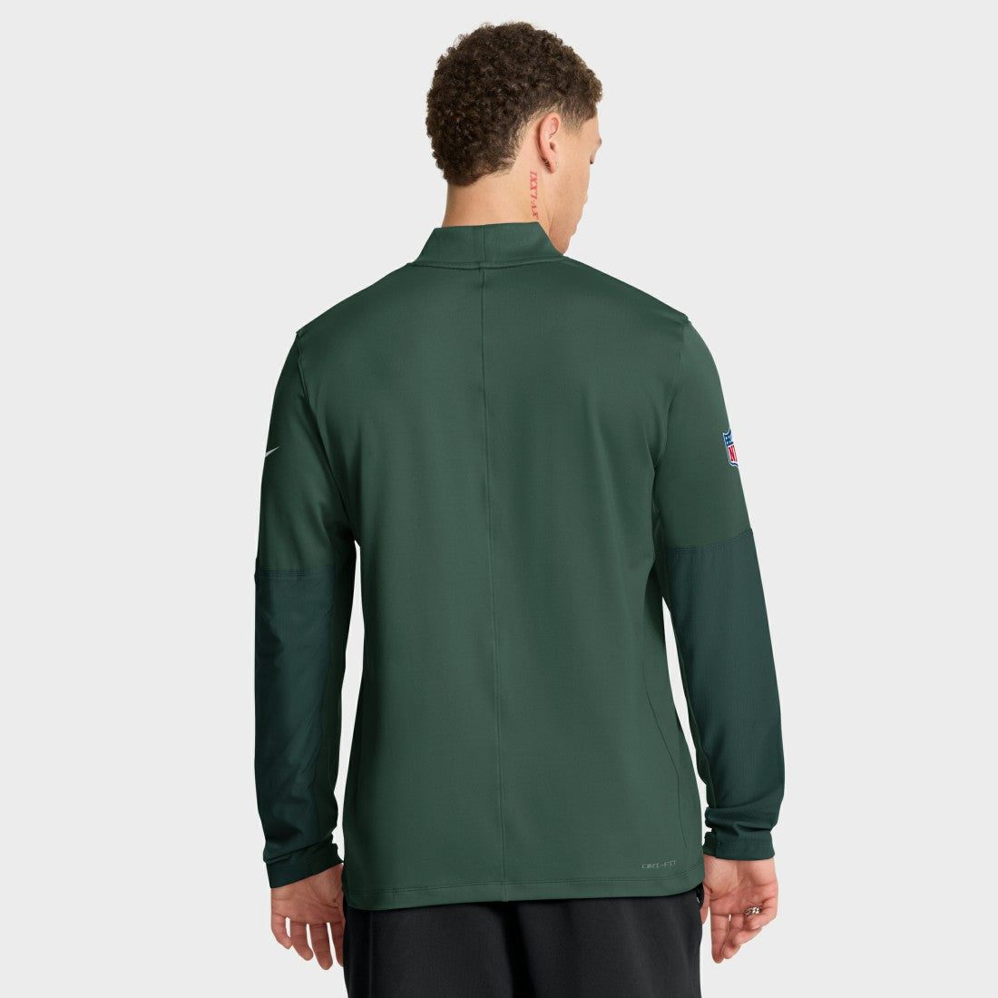 Nike Green Bay Packers Sideline Dri-FIT Half-Zip Pullover Green
