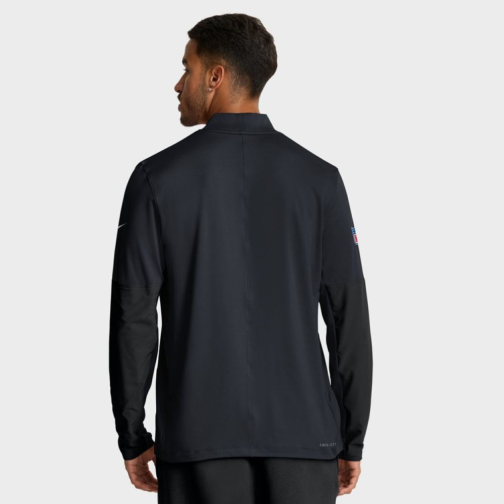 Nike Houston Texans Sideline Dri-FIT Half-Zip Pullover Navy