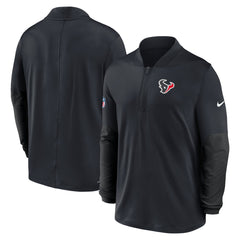 Nike Houston Texans Sideline Dri-FIT Half-Zip Pullover Navy