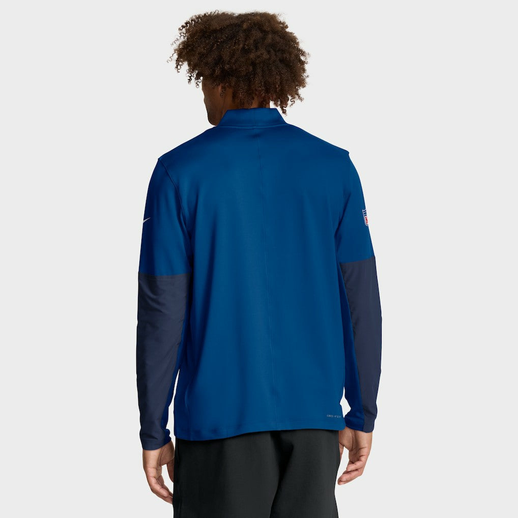 Nike Indianapolis Colts Sideline Dri-FIT Half-Zip Pullover Royal