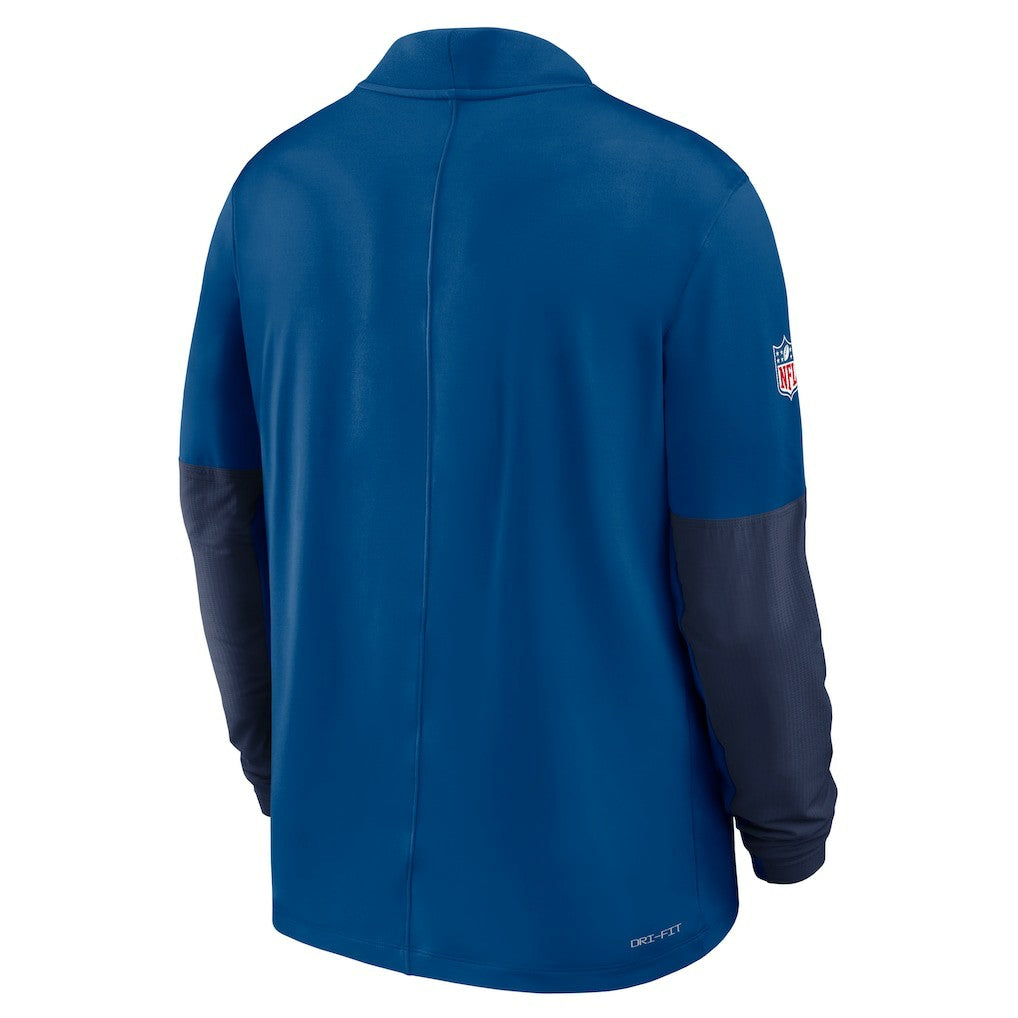 Nike Indianapolis Colts Sideline Dri-FIT Half-Zip Pullover Royal