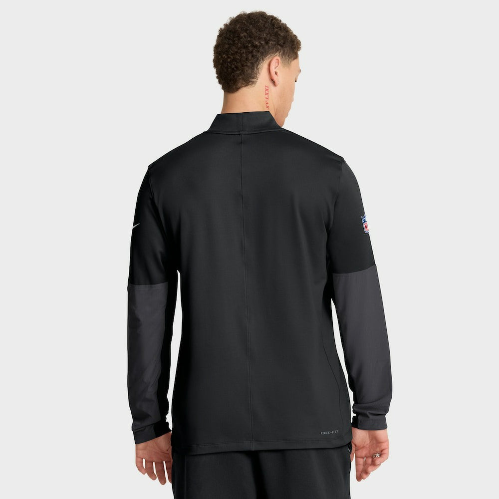 Nike Jacksonville Jaguars Sideline Dri-FIT Half-Zip Pullover Black