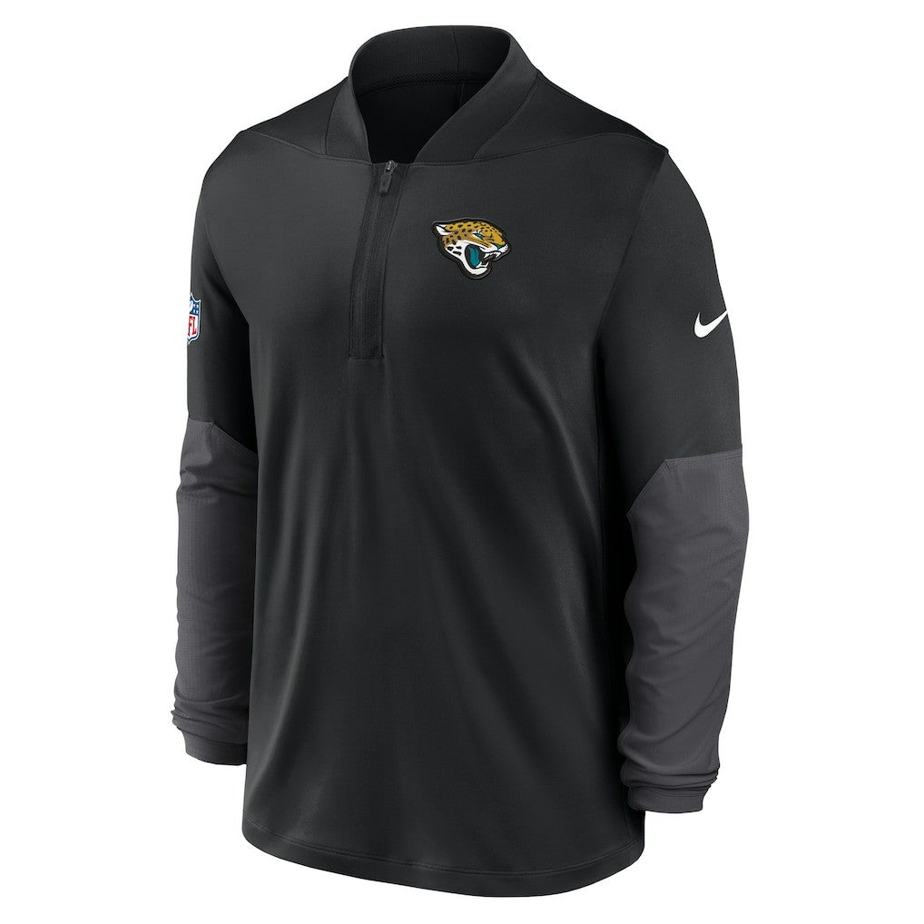 Nike Jacksonville Jaguars Sideline Dri-FIT Half-Zip Pullover Black