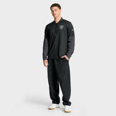 Nike Las Vegas Raiders Sideline Dri-FIT Half-Zip Pullover Black