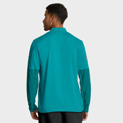 Nike Miami Dolphins Sideline Dri-FIT Half-Zip Pullover Aqua
